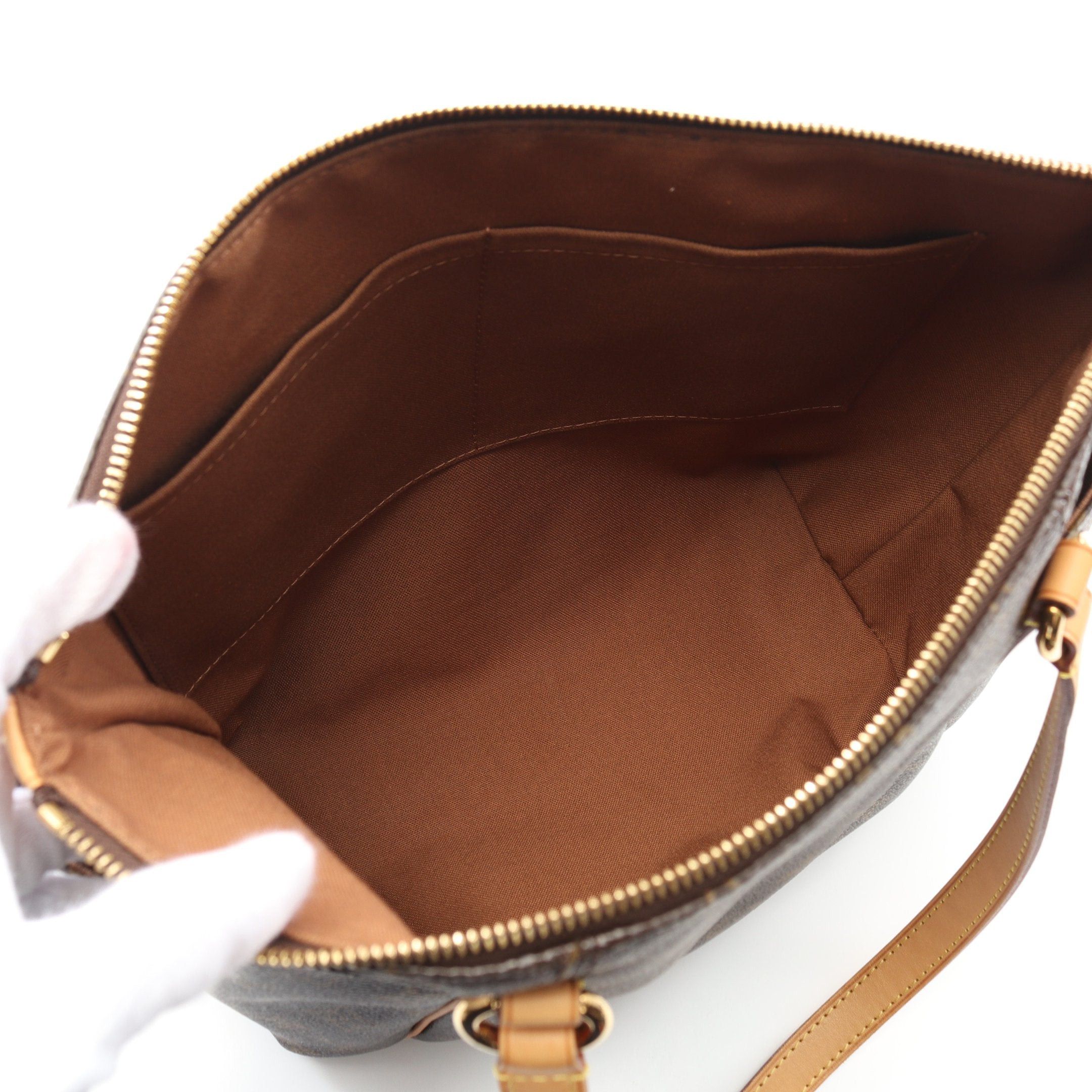 Louis Vuitton Louis Vuitton Totally Pm Monogram Shoulder Bag Tote Leather Brown Size ONE SIZE - 3 Thumbnail