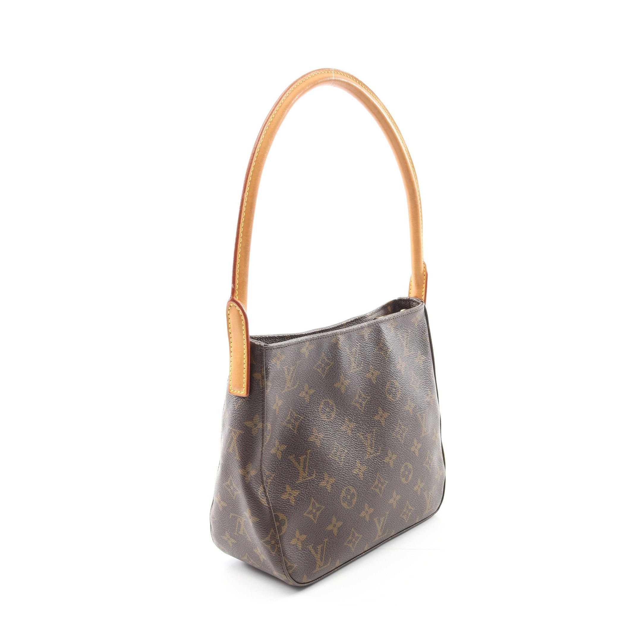 Louis Vuitton Louis Vuitton Looping Mm Monogram Shoulder Bag Leather Brown Size ONE SIZE - 2 Thumbnail