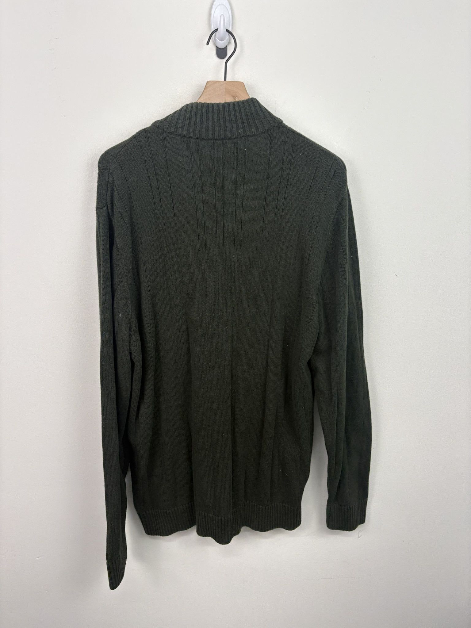 Other Vintage Knit Fleece Haggar Full Zip Cardigan Size US XXL / EU 58 / 5 - 3 Thumbnail