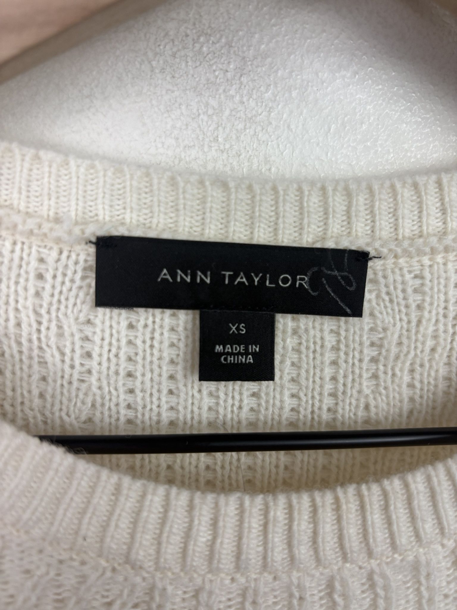 Other Vintage Knit Fleece Ann Taylor Crewneck Cardigan Size US XS / EU 42 / 0 - 2 Thumbnail