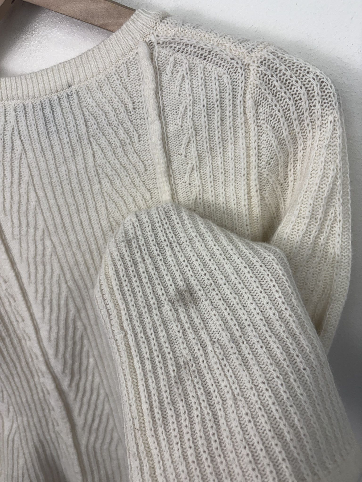 Other Vintage Knit Fleece Ann Taylor Crewneck Cardigan Size US XS / EU 42 / 0 - 4 Thumbnail