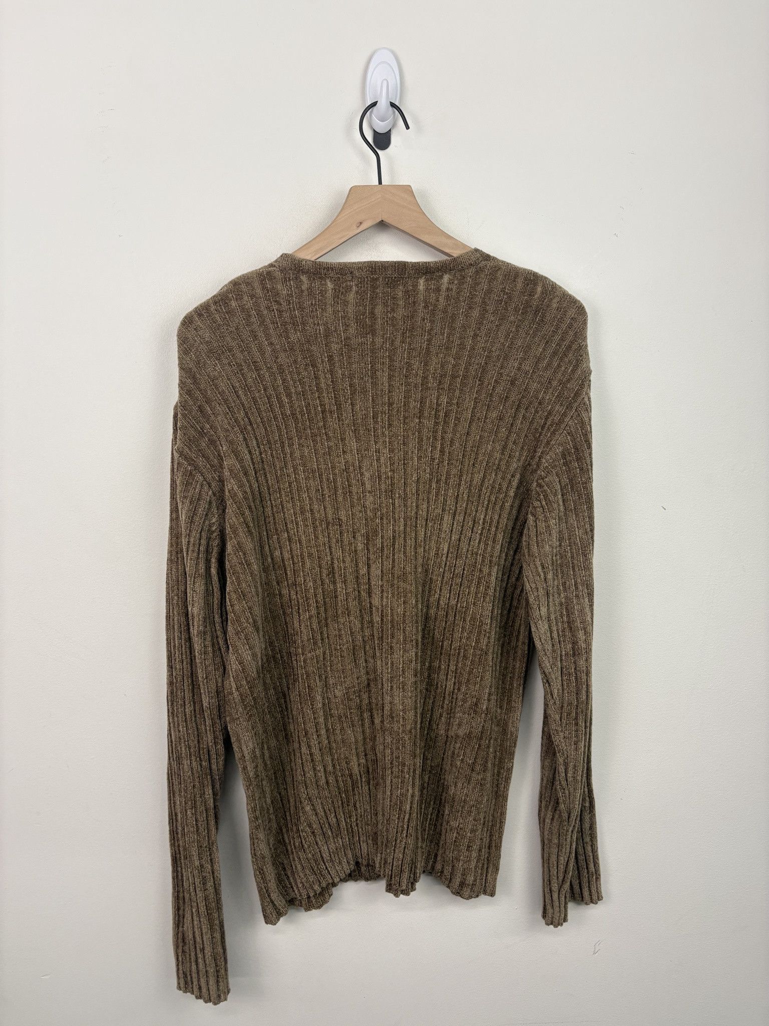 Other Vintage Knit Fleece Quick Reflex V Neck Cardigan Size US L / EU 52-54 / 3 - 3 Thumbnail
