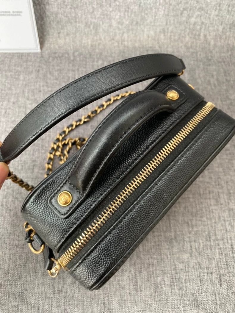 Chanel Chanel Small Black Camera Bag Size ONE SIZE - 6 Thumbnail