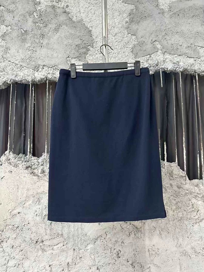 Miu Miu Miu Miu Knitted Drawstring Midi Skirt Size 23" - 2 Thumbnail