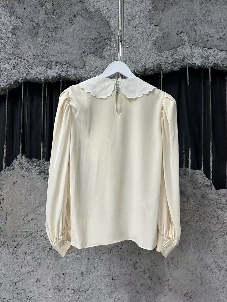 Miu Miu Miu Miu Doll Collar Blouse Size S / US 4 / IT 40 - 2 Thumbnail
