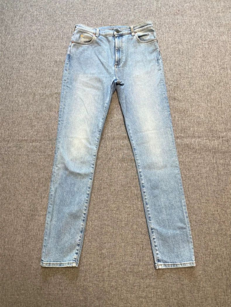 Gucci GUCCI x Disney Mickey Embroidered Denim Jeans Size 27" / US 4 / IT 40 - 2 Thumbnail