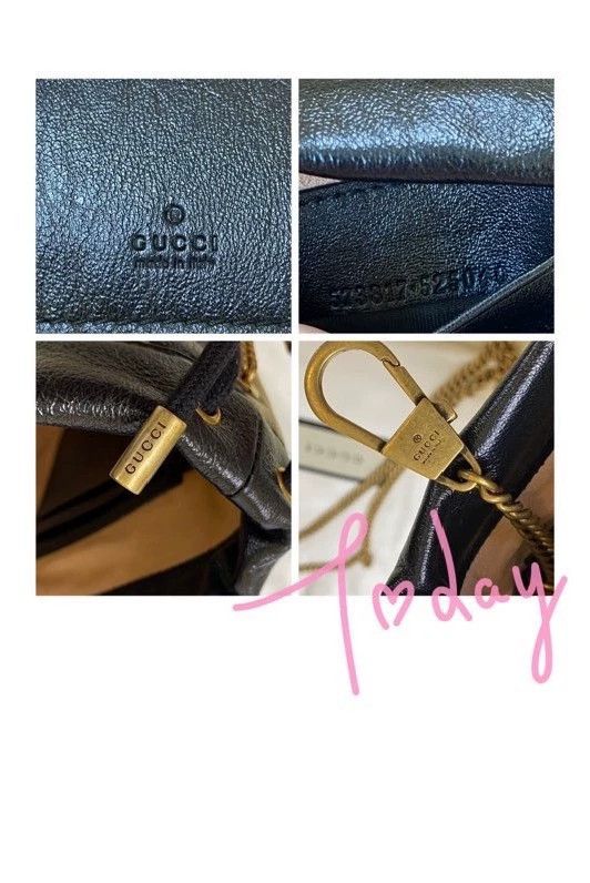 Gucci Gucci GG Marmont Colored Mini Bucket Bag Size ONE SIZE - 9 Thumbnail