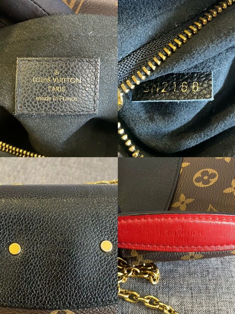 Louis Vuitton Louis Vuitton Monogram Black Bag with Dust Bag Size ONE SIZE - 8 Thumbnail