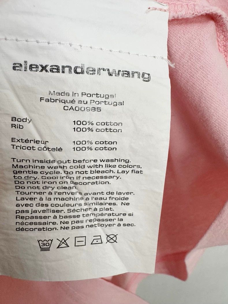 Alexander Wang Alexander Wang Short Sleeve T-Shirt XS Size XS / US 0-2 / IT 36-38 - 4 Thumbnail