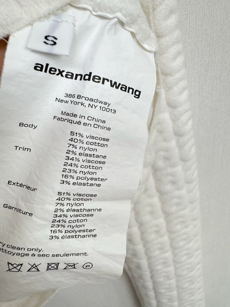 Alexander Wang Alexander Wang Cropped Cardigan in Size S Size S / US 4 / IT 40 - 4 Thumbnail
