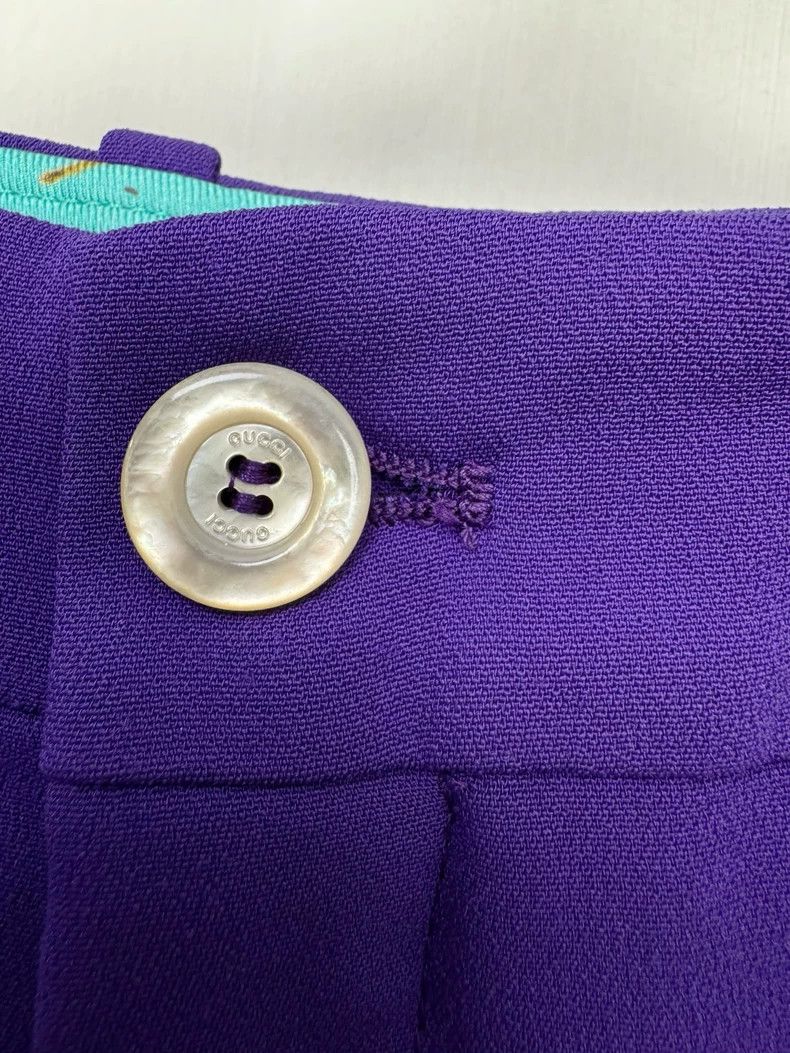 Gucci Gucci Purple Pants with Tag Size 36 Size 36" / US 14 / IT 50 - 2 Thumbnail