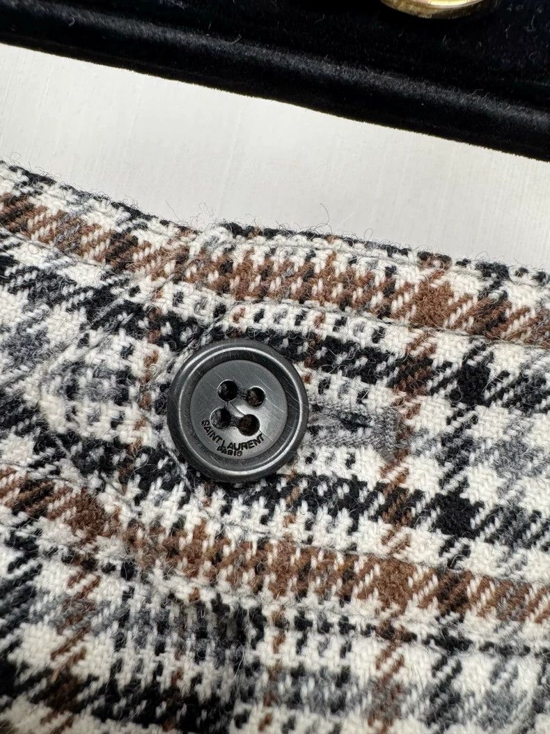 Saint Laurent Paris Saint Laurent Wool Shorts Size 36 Size 36" / US 14 / IT 50 - 2 Thumbnail