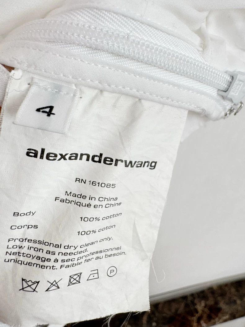 Alexander Wang Alexander Wang White Shirt Size 4 Size XS / US 0-2 / IT 36-38 - 3 Thumbnail