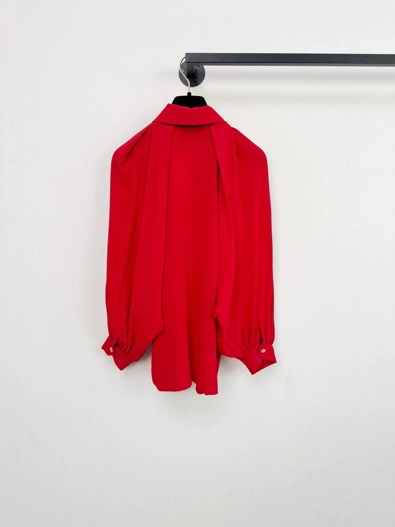 Gucci Gucci Silk Blouse, Size 38, Rarely Worn Size XL / US 12-14 / IT 48-50 - 6 Thumbnail