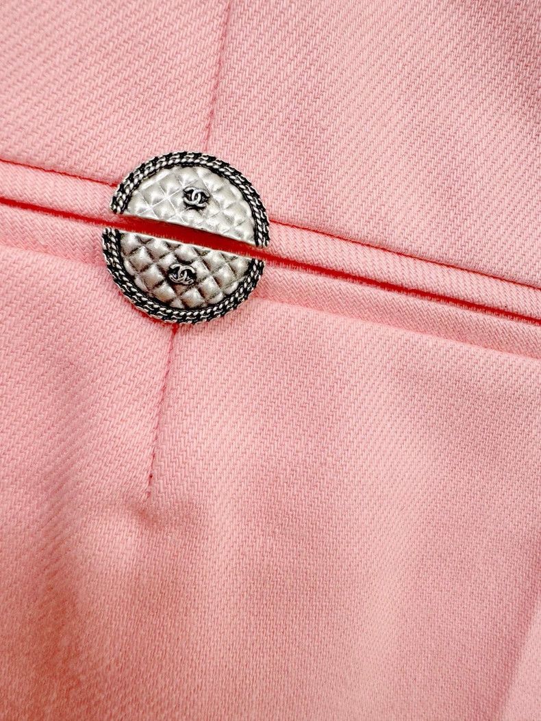 Chanel Chanel Pink Shorts Size 38 Size 38" / US 16 / IT 52 - 5 Thumbnail