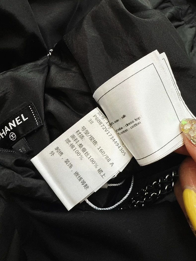 Chanel Chanel Black Chain Strap Halter Dress Size M / US 6-8 / IT 42-44 - 7 Thumbnail