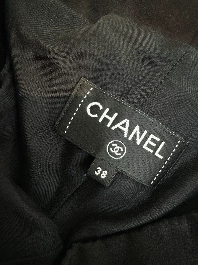 Chanel Chanel Black Casual Trousers Size 38 Size 38" / US 16 / IT 52 - 5 Thumbnail