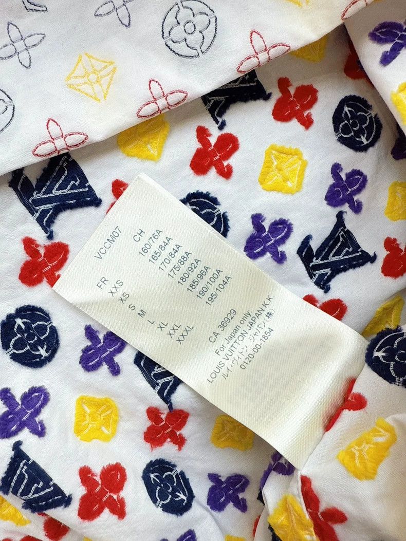 Louis Vuitton Louis Vuitton Logo Print White Color Shirt Size S / US 4 / IT 40 - 5 Thumbnail