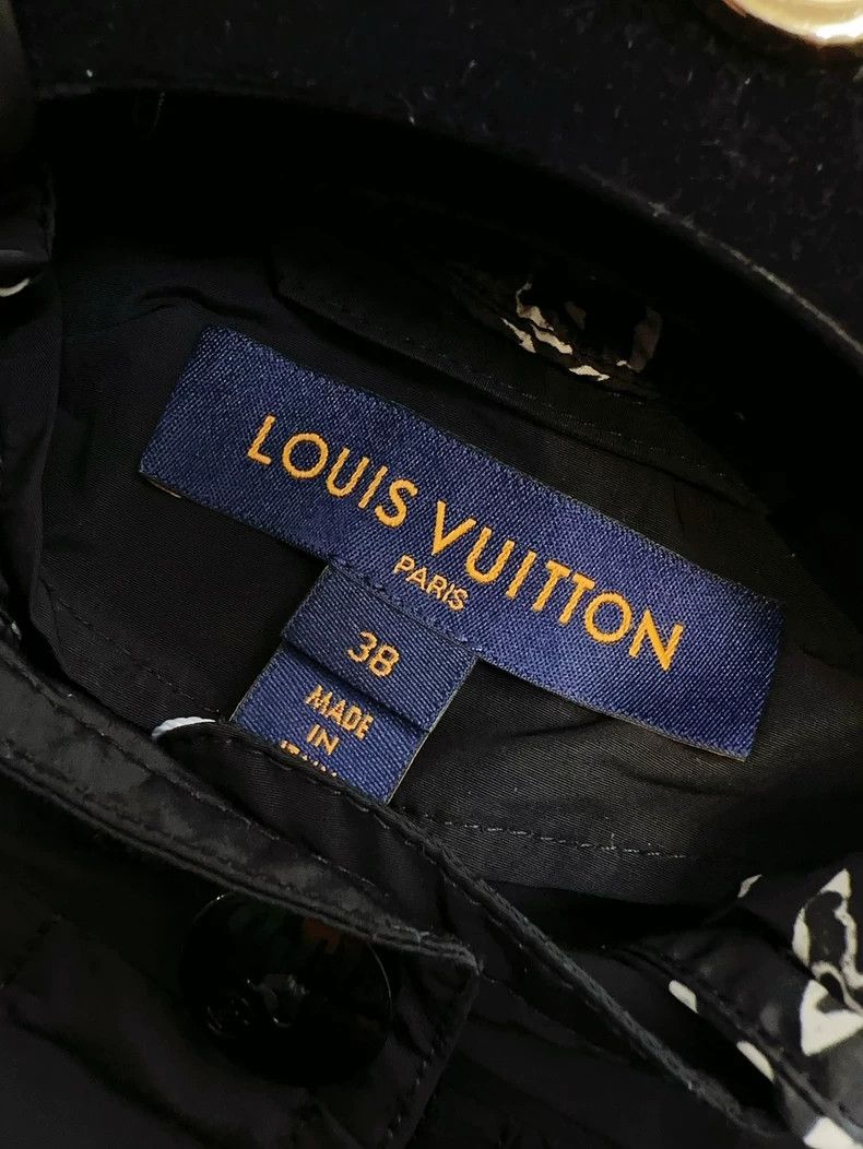 Louis Vuitton Louis Vuitton Black Hooded Jacket Size M / US 6-8 / IT 42-44 - 6 Thumbnail