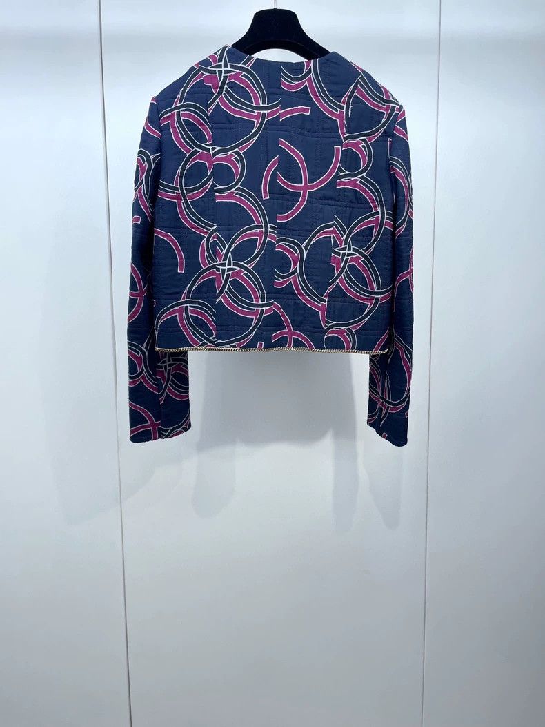 Chanel Chanel Graffiti Logo Jacket 40 Size Size L / US 10 / IT 46 - 2 Thumbnail