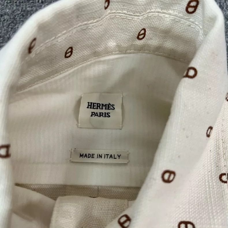 Hermes Hermes Printed Denim Jacket Size 34 Size S / US 4 / IT 40 - 5 Thumbnail