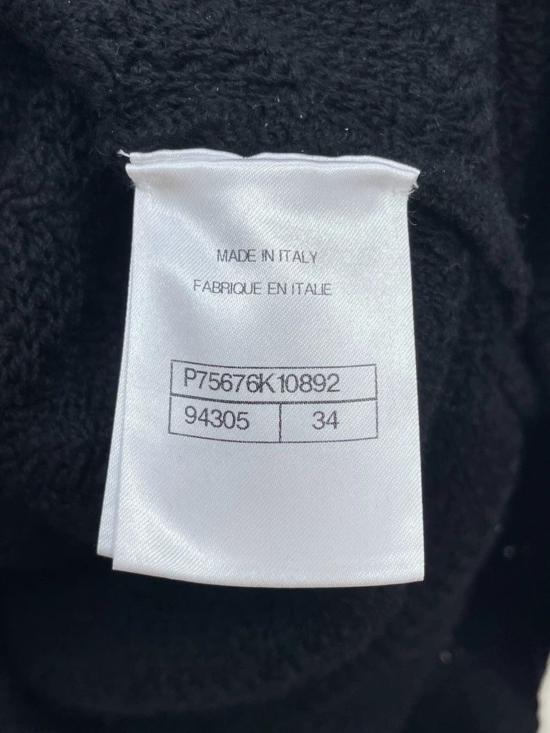 Chanel Chanel Black Knit Camisole Dress Size XS / US 0-2 / IT 36-38 - 6 Thumbnail