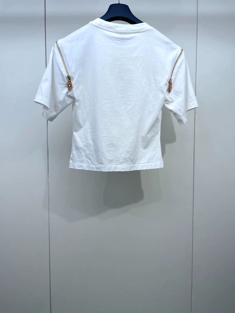 Louis Vuitton Louis Vuitton Short Sleeve Zipper T-Shirt Size S / US 4 / IT 40 - 2 Thumbnail