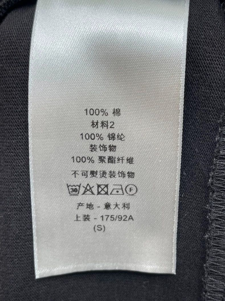 Dior Dior x sacai Short Sleeve Black Top Size S / US 4 / IT 40 - 7 Thumbnail