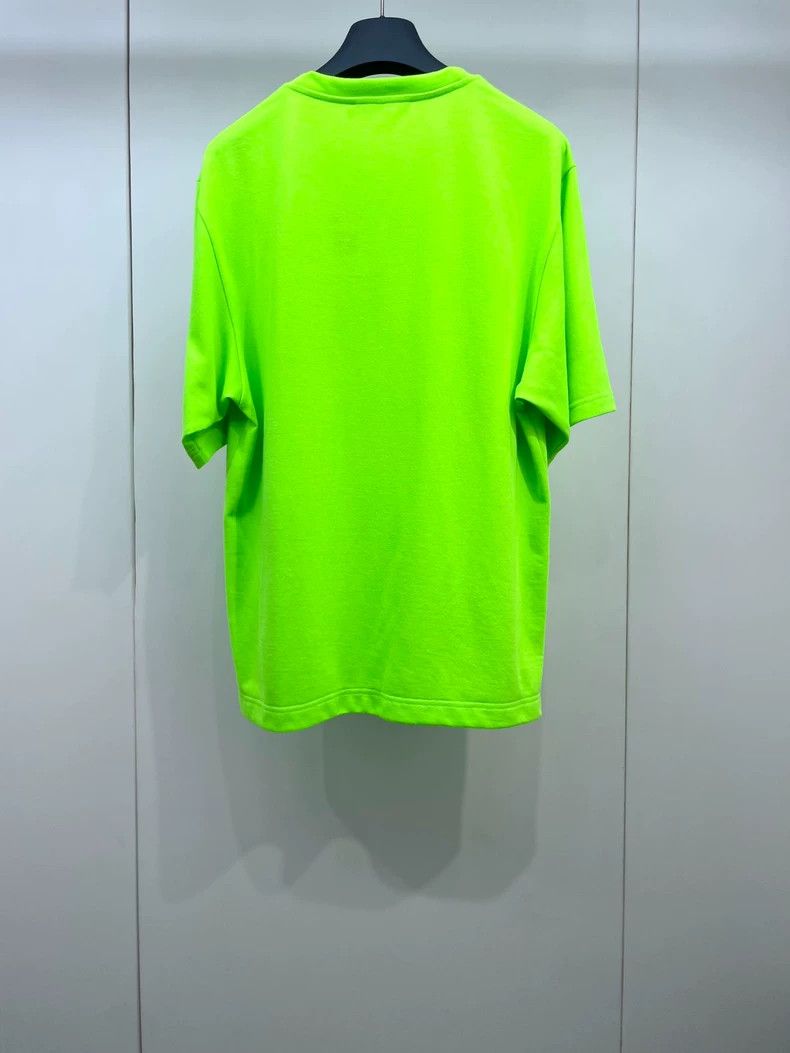Dolce & Gabbana Dolce&Gabbana Green Short Sleeve Tee Size L / US 10 / IT 46 - 4 Thumbnail