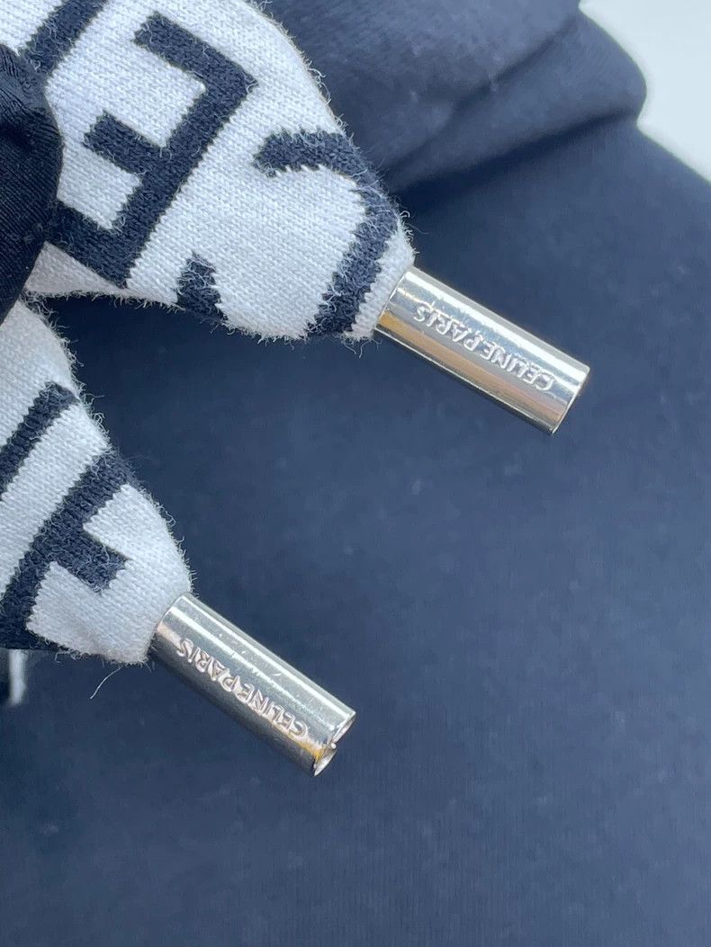 Celine Celine Classic Hoodie with Drawstring Size M / US 6-8 / IT 42-44 - 3 Thumbnail