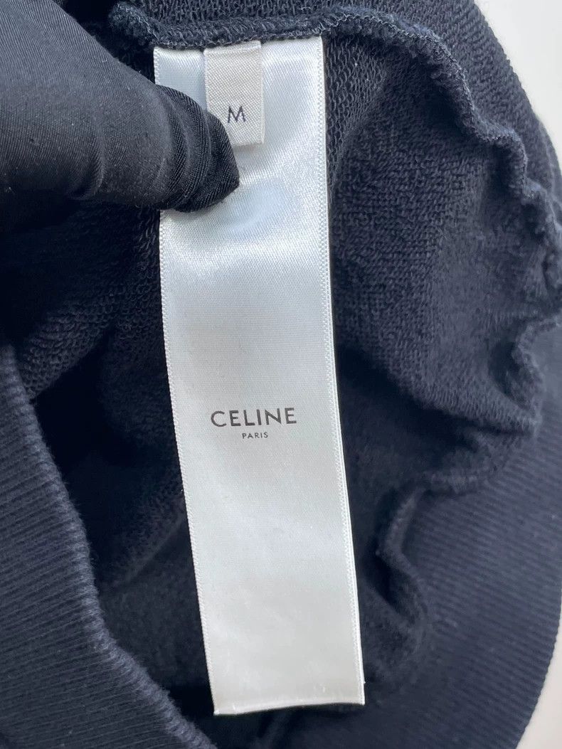 Celine Celine Classic Hoodie with Drawstring Size M / US 6-8 / IT 42-44 - 5 Thumbnail