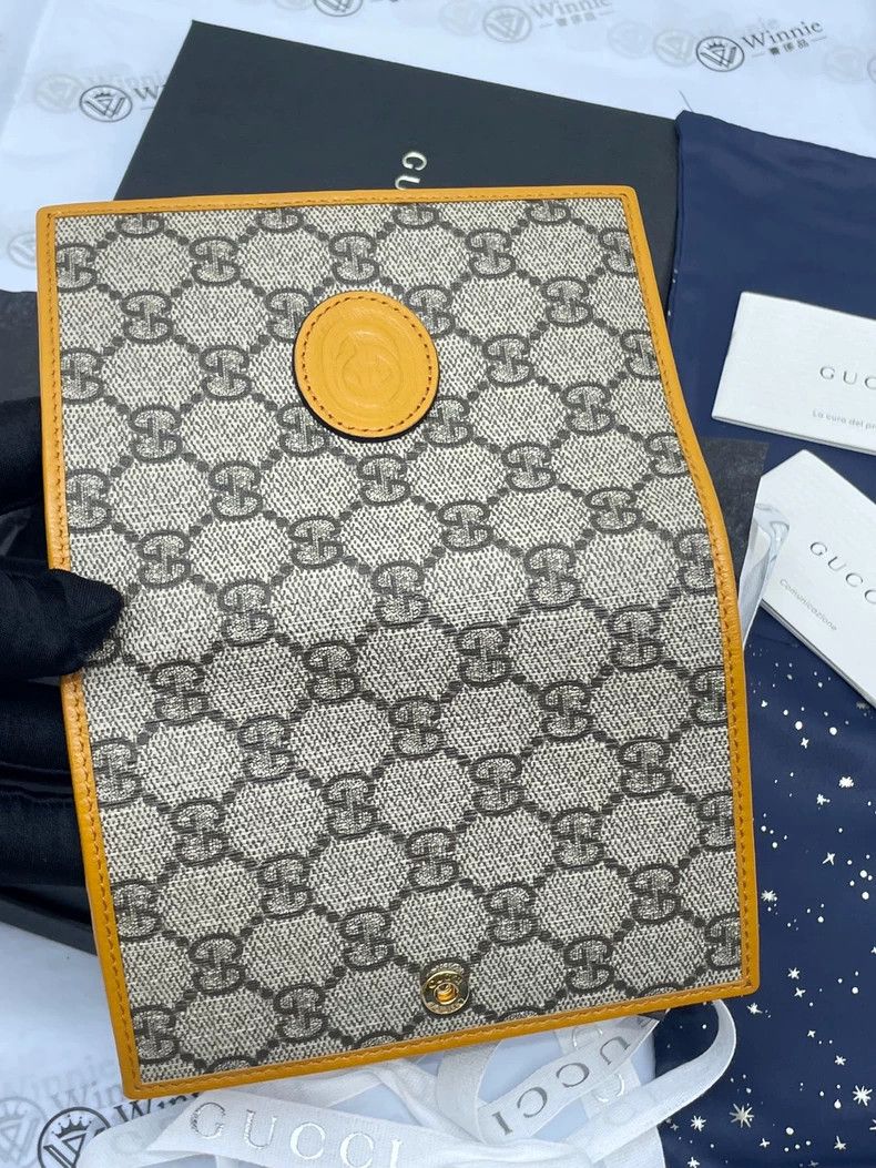 Gucci Gucci Multicolor Passport Holder Case Size ONE SIZE - 7 Thumbnail