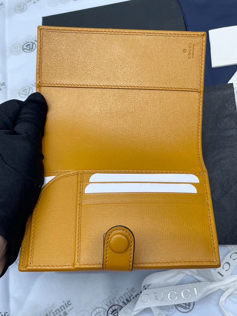 Gucci Gucci Multicolor Passport Holder Case Size ONE SIZE - 4 Thumbnail