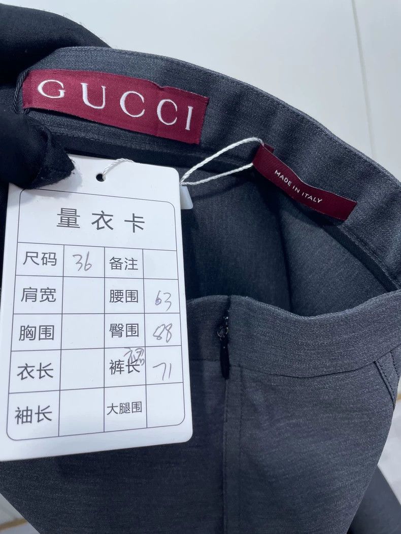 Gucci Gucci Gray Suit Skirt for Work Size 36" / US 14 / IT 50 - 8 Thumbnail