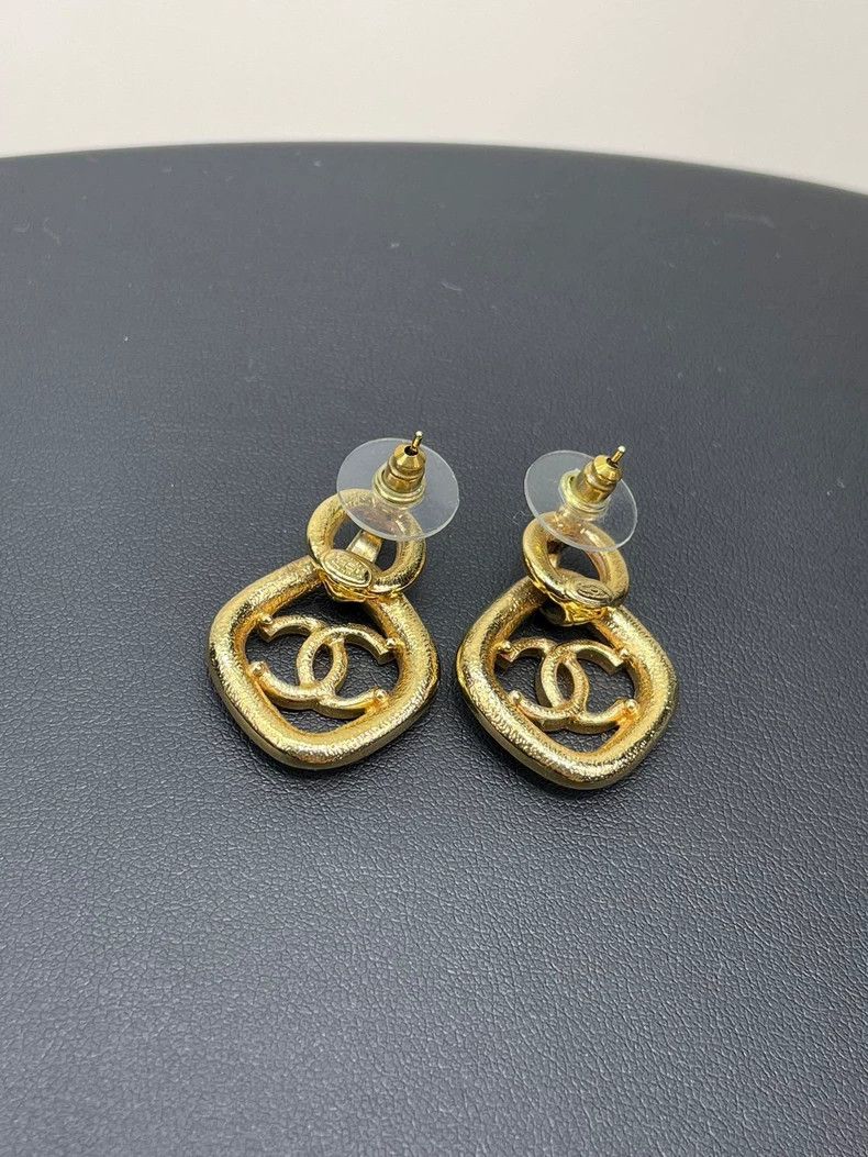 Chanel Chanel Blue Pink Double C Earrings Size ONE SIZE - 5 Thumbnail