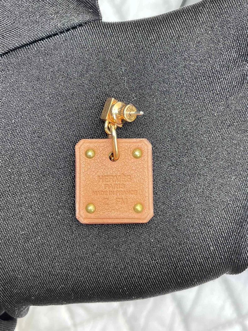 Hermes Hermes Heart Square Metal Earrings Size ONE SIZE - 3 Thumbnail