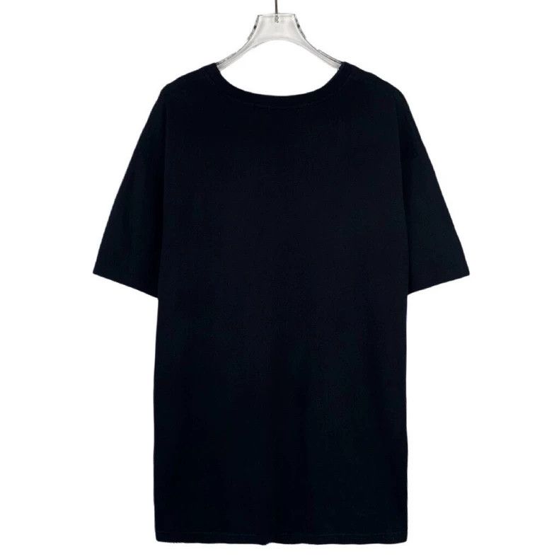 Burberry Burberry Black Cotton Short Sleeve T-Shirt Size M / US 6-8 / IT 42-44 - 2 Thumbnail