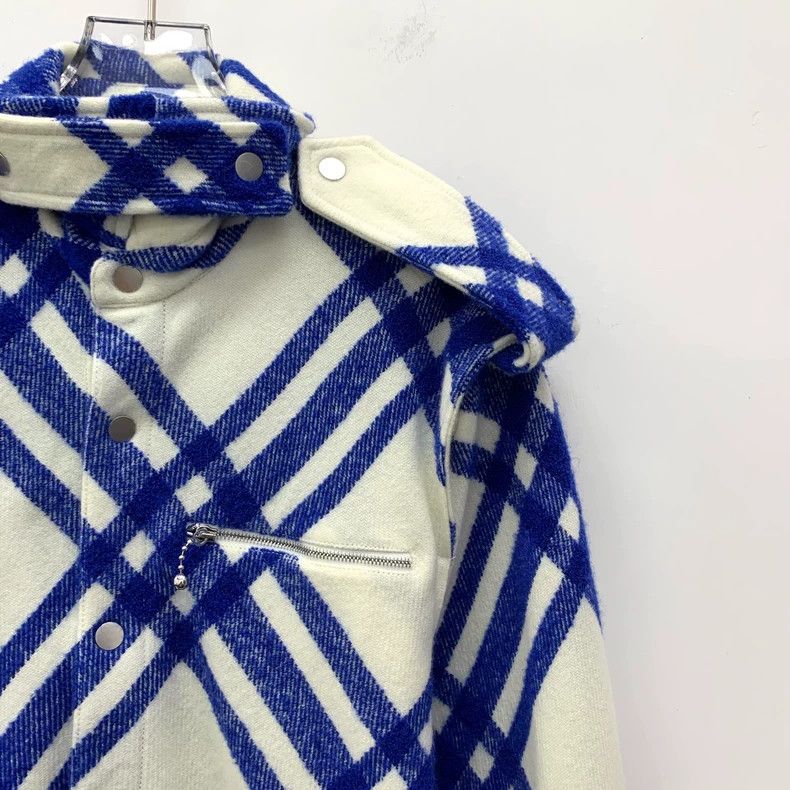 Burberry Burberry Color-Block Striped Long Sleeve Jacket Size XXS / US 00 / IT 34 - 3 Thumbnail