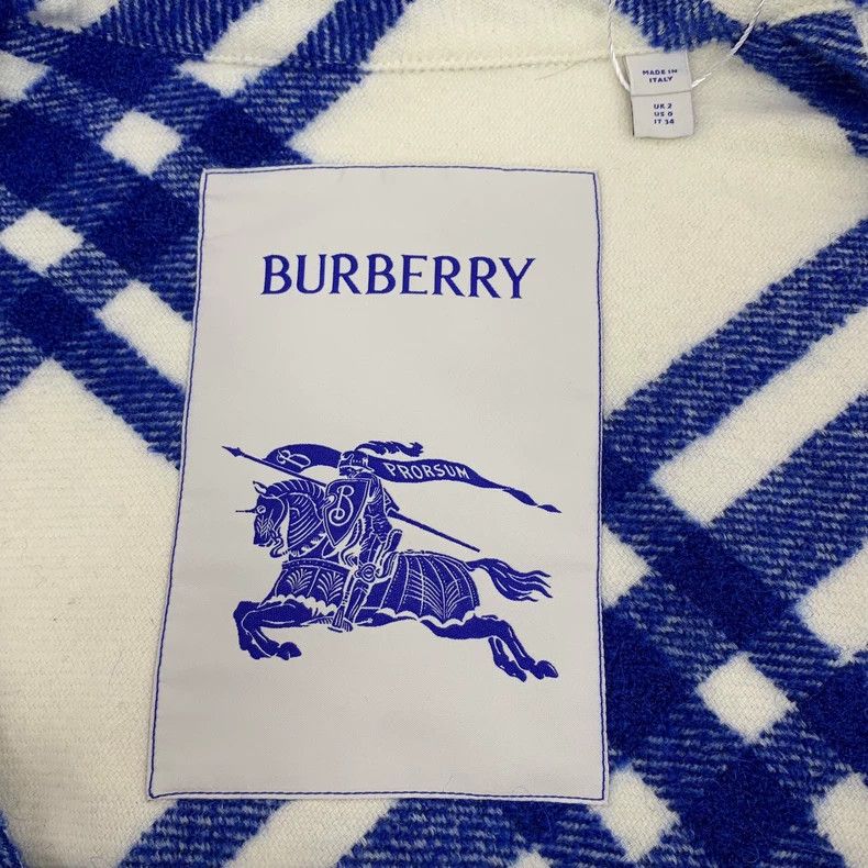 Burberry Burberry Color-Block Striped Long Sleeve Jacket Size XXS / US 00 / IT 34 - 5 Thumbnail