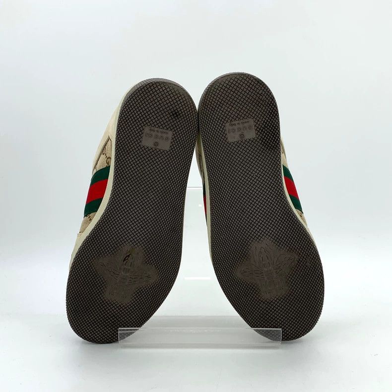 Gucci Gucci Screener Casual Sneakers in Brown Canvas Size US 5 / IT 35 - 5 Thumbnail