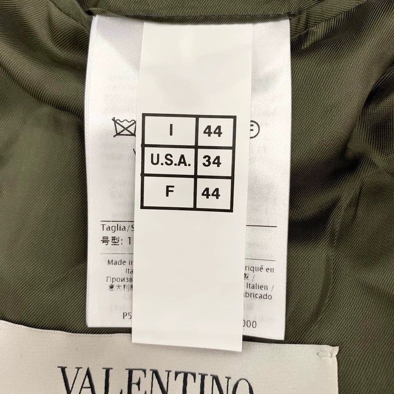 Valentino Valentino Plaid Wool Blazer with Beads Size XL / US 12-14 / IT 48-50 - 6 Thumbnail