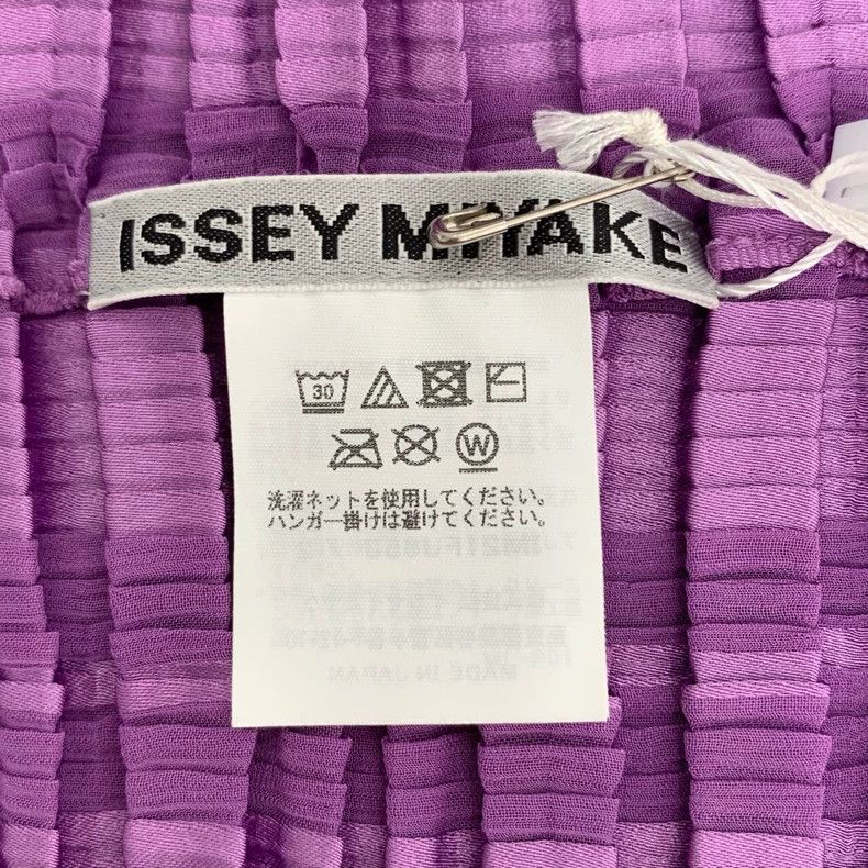 Issey Miyake Issey Miyake Purple Pleated Top Size 2 Size S / US 4 / IT 40 - 5 Thumbnail