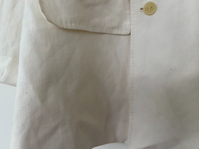 Dolce & Gabbana White Linen Double Breasted Suit Jacket Size M / US 6-8 / IT 42-44 - 6 Thumbnail