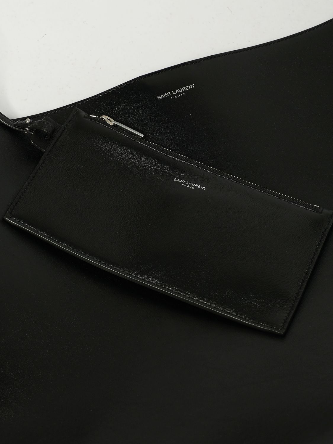 Saint Laurent Paris Saint Laurent Shoulder Bag Men Black Size ONE SIZE - 4 Thumbnail