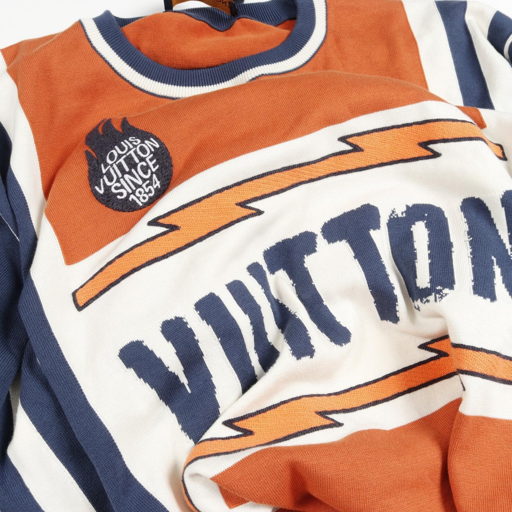 Louis Vuitton Louis Vuitton Louis Vuitton RM241M DFV HQN21W Cotton Knitwear Cotton Tops RM241M DFV HQN21W Size ONE SIZE - 7 Thumbnail