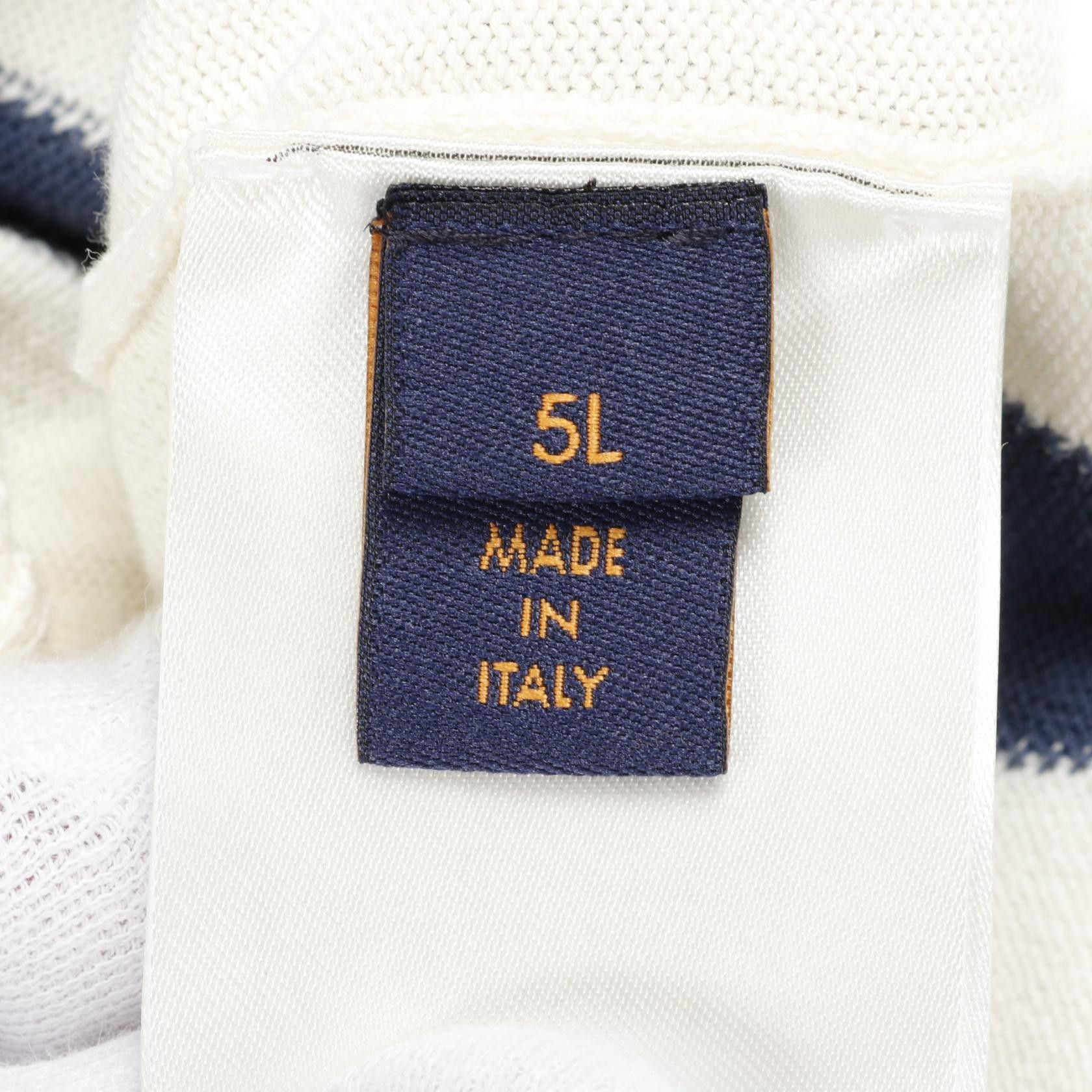 Louis Vuitton Louis Vuitton Louis Vuitton RM241M DFV HQN21W Cotton Knitwear Cotton Tops RM241M DFV HQN21W Size ONE SIZE - 5 Thumbnail