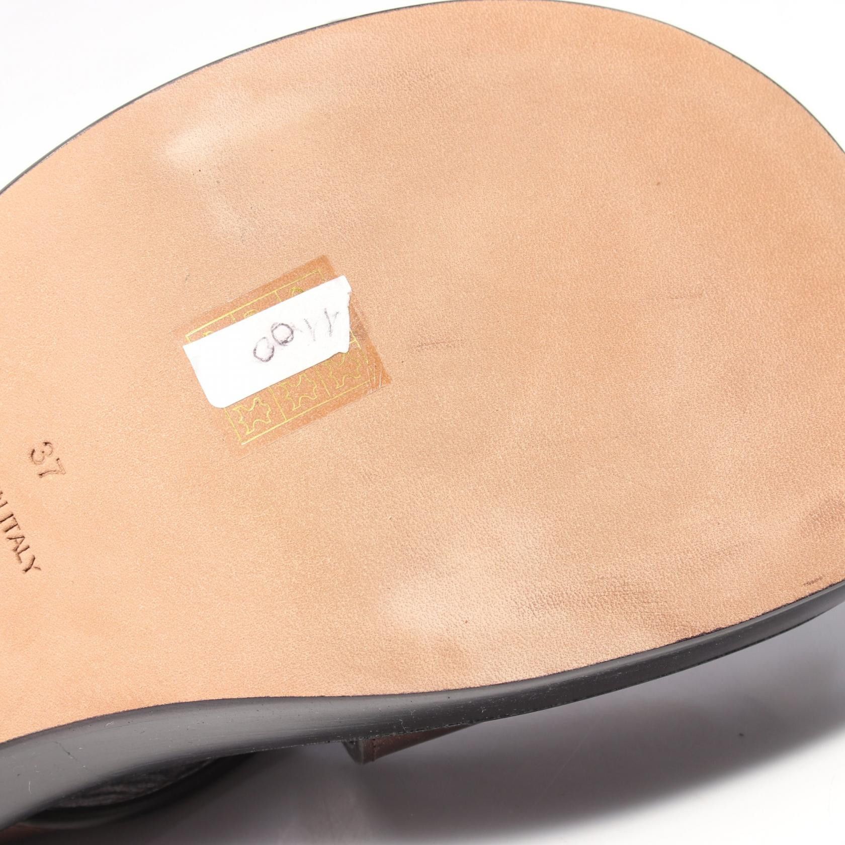Loewe Loewe Loewe Ease Heel Slide Leather Mule Leather Shoes L814465X83601537 DUTY FREE for USA Size ONE SIZE - 8 Thumbnail