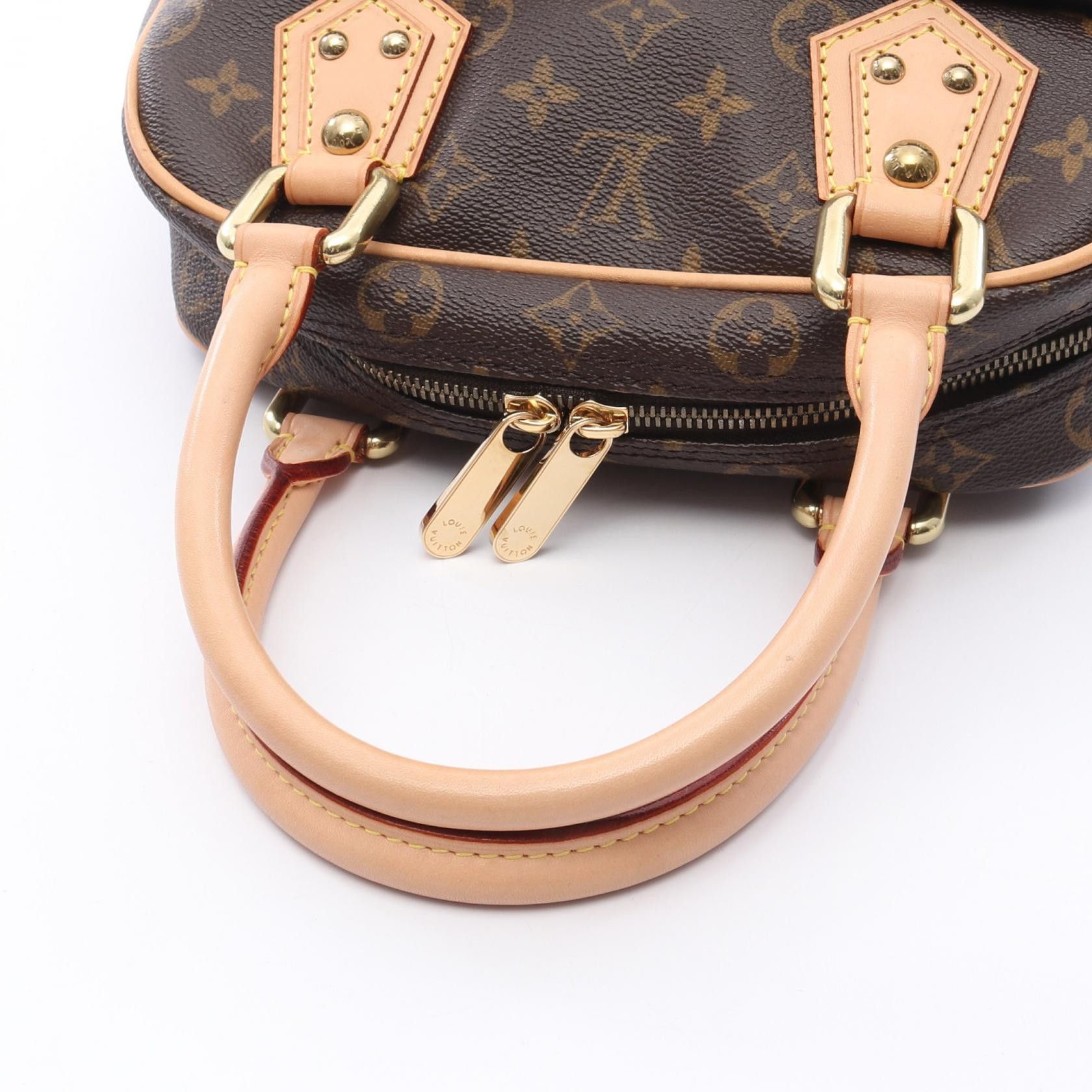 Louis Vuitton Louis Vuitton Louis Vuitton Manhattan PM Monogram Handbag Canvas Handbag M40026 DUTY FREE for USA Size ONE SIZE - 8 Thumbnail