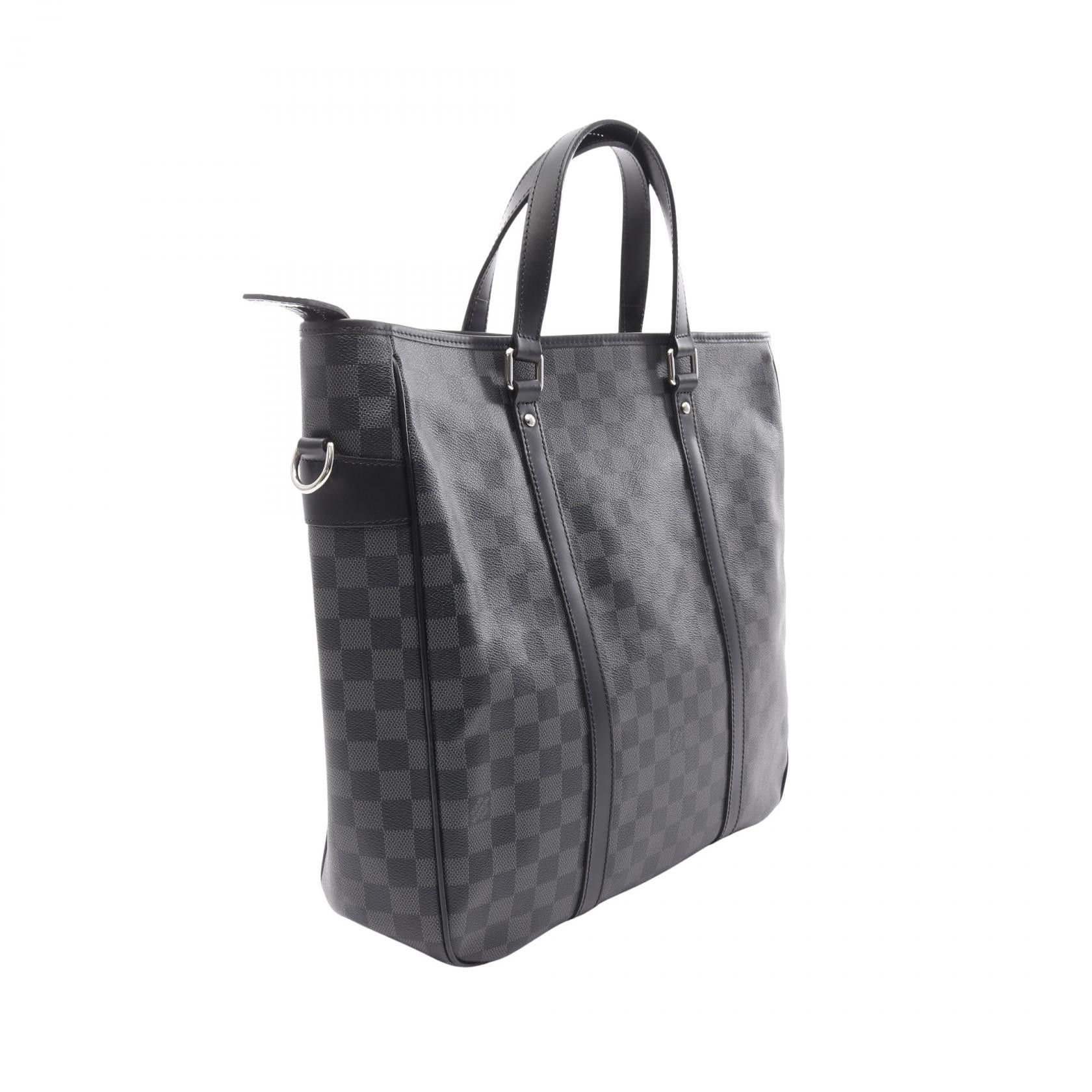 Louis Vuitton Louis Vuitton Louis Vuitton Tadao Damier Graphite Tote Bag Canvas Tote Bag N51192 Size ONE SIZE - 2 Thumbnail