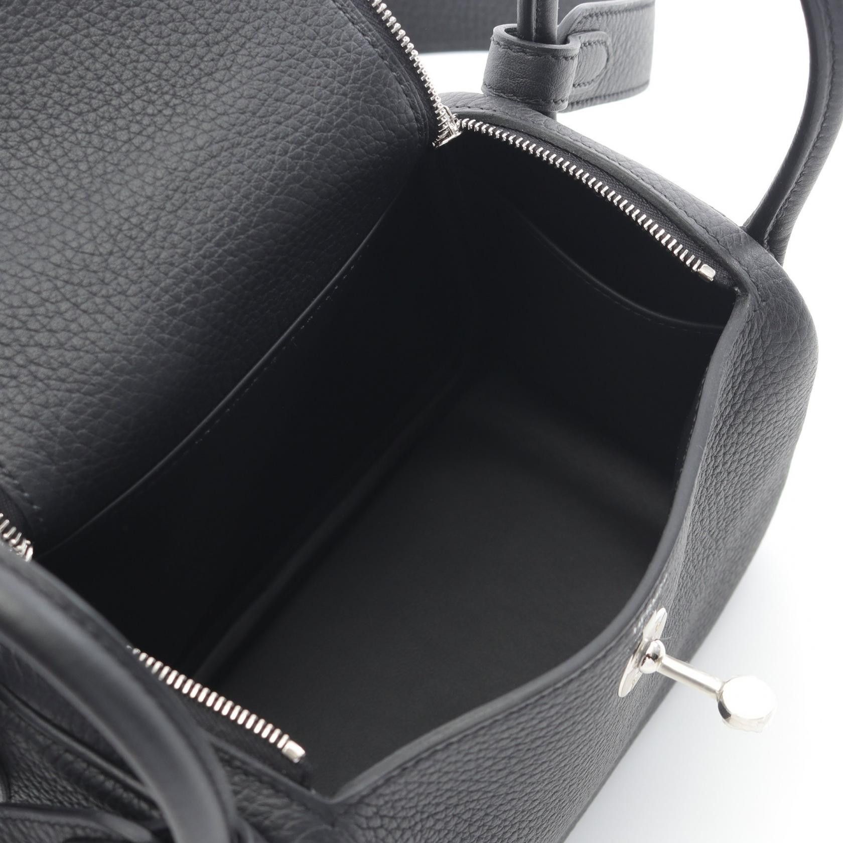 Hermes Hermes Hermes Lindy Mini Taurillon Clemence 2way shoulder bag Leather Shoulder Bag Stamp W (2024) Size ONE SIZE - 3 Thumbnail